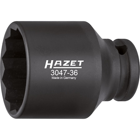 Hazet 3047-36 IMPACT SOCKET FOR DRIVE SHAFT SCREWS HZ3047-36